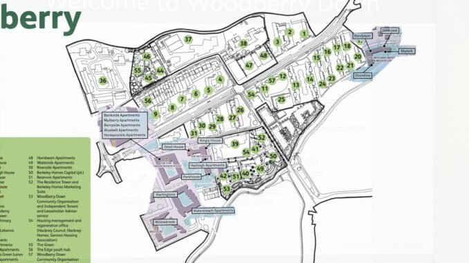 Hybrid map with old blocks, current blocks and 2030 vision Hybrid map with old blocks, current blocks and 2030 vision