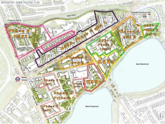 Constituencies named for phases including houses in Woodberry Grove North