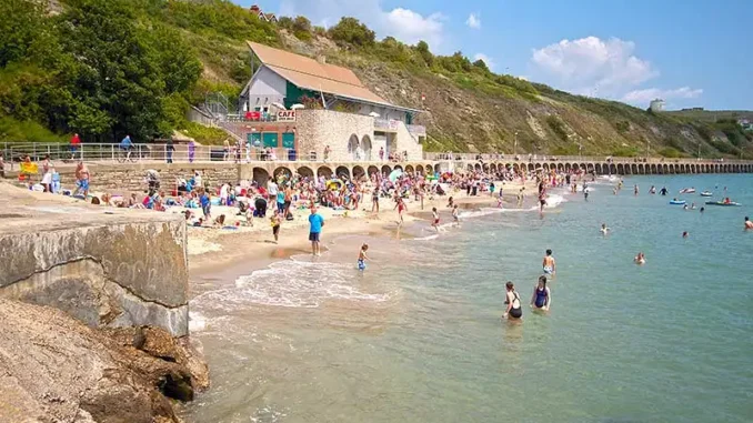 folkestone-beach Typical British Summer Holiday Scene